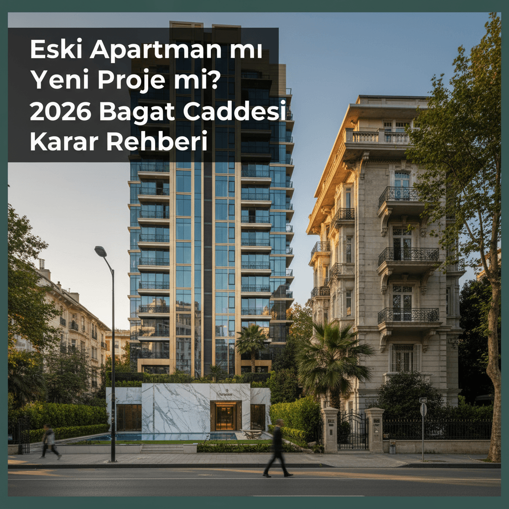 Eski Apartman mı Yeni Proje mi? 2026 Bağdat Caddesi Karar Rehberi