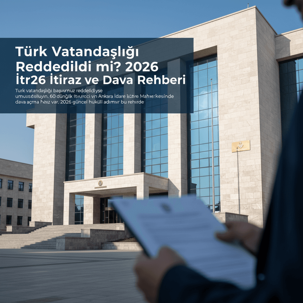 Turkish Citizenship Denied? Your 2026 Guide to the Appeal and Court Process
