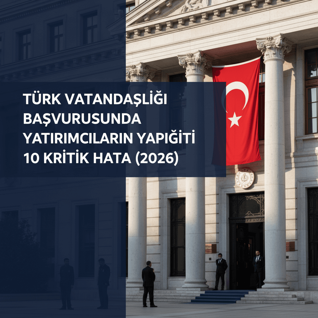 10 Critical Turkish Citizenship Application Mistakes Investors Make (2026 Guide)