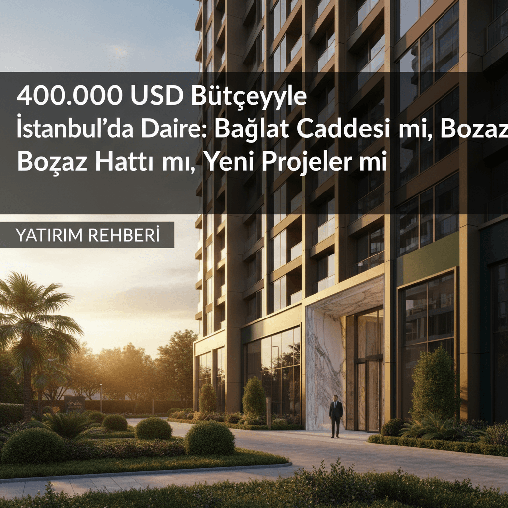 $400,000 Apartment in Istanbul: Bağdat Caddesi vs. Bosphorus vs. New Projects