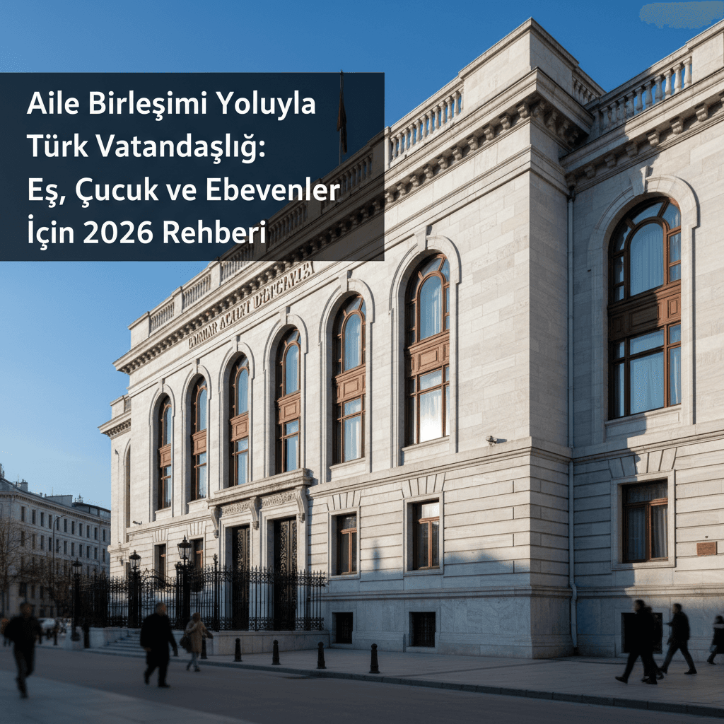 Turkish Citizenship by Family Unification: A 2026 Guide for Spouses, Children, and Parents