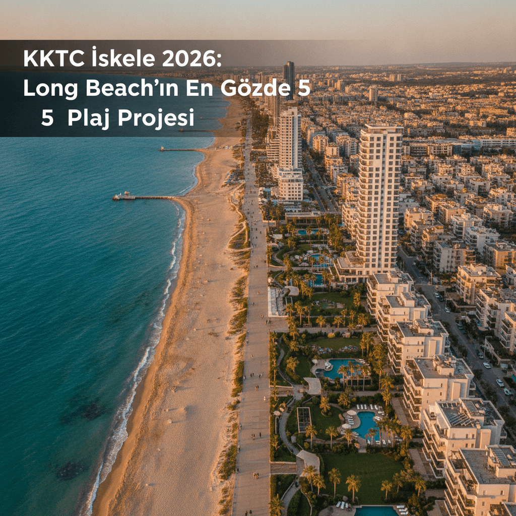 North Cyprus Iskele 2026: Top 5 Beachfront Projects Near Long Beach