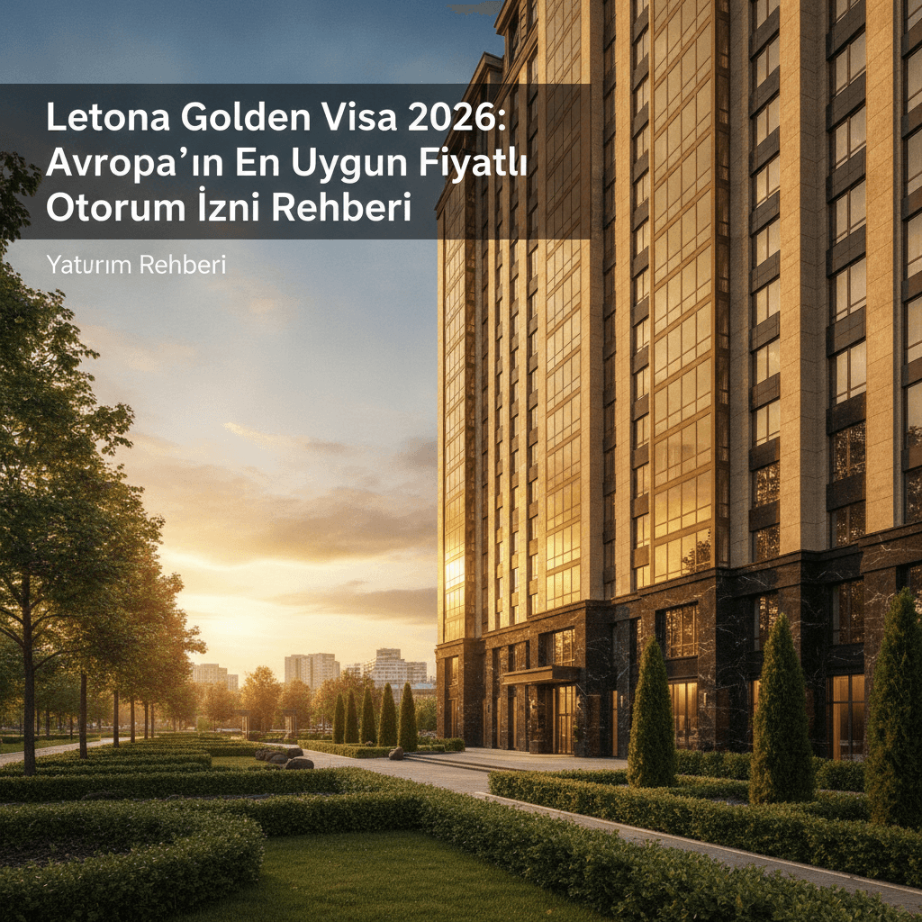 Letonya Golden Visa 2026: Avrupa'nın En Uygun Fiyatlı Oturum İzni Rehberi