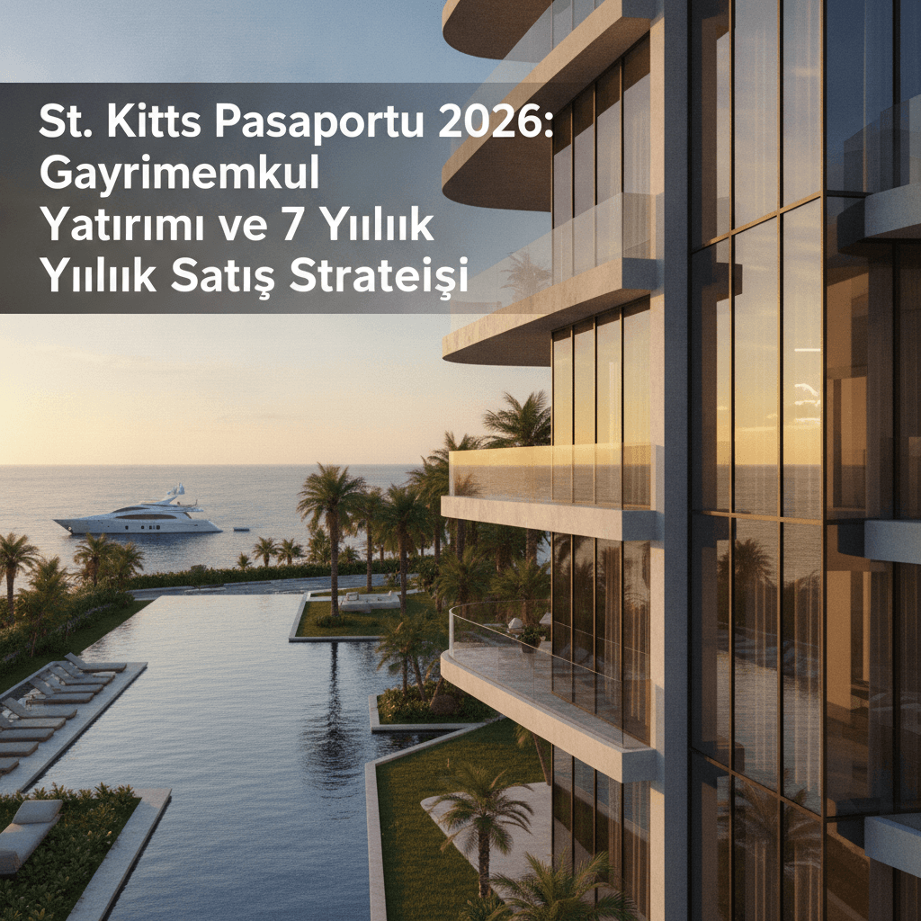 St. Kitts Pasaportu 2026: Gayrimenkul Yatırımı ve 7 Yıllık Satış Stratejisi