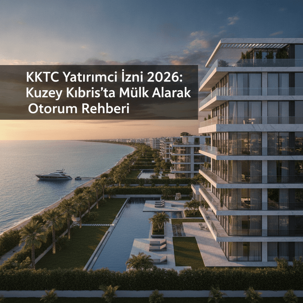 KKTC Yatırımcı İzni 2026: Kuzey Kıbrıs'ta Mülk Alarak Oturum Rehberi