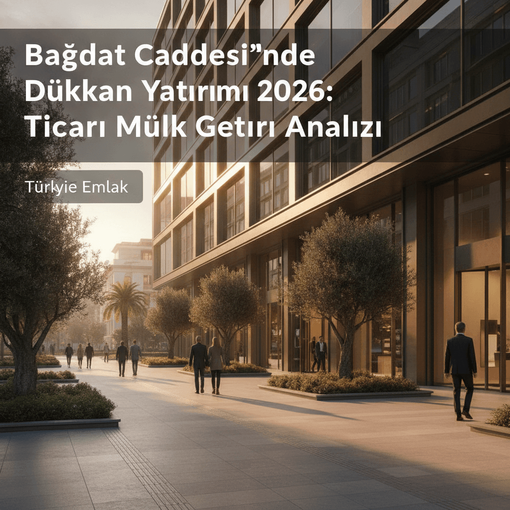 Bağdat Caddesi'nde Dükkan Yatırımı 2026: Ticari Mülk Getiri Analizi