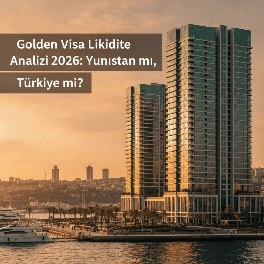 Golden Visa Likidite Analizi 2026: Yunanistan mı, Türkiye mi?