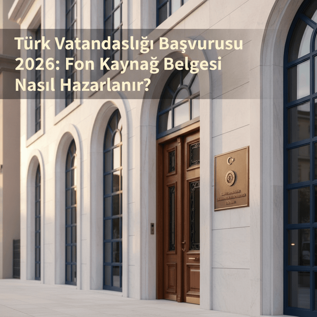 Türk Vatandaşlığı Başvurusu 2026: Fon Kaynağı Belgesi Nasıl Hazırlanır?