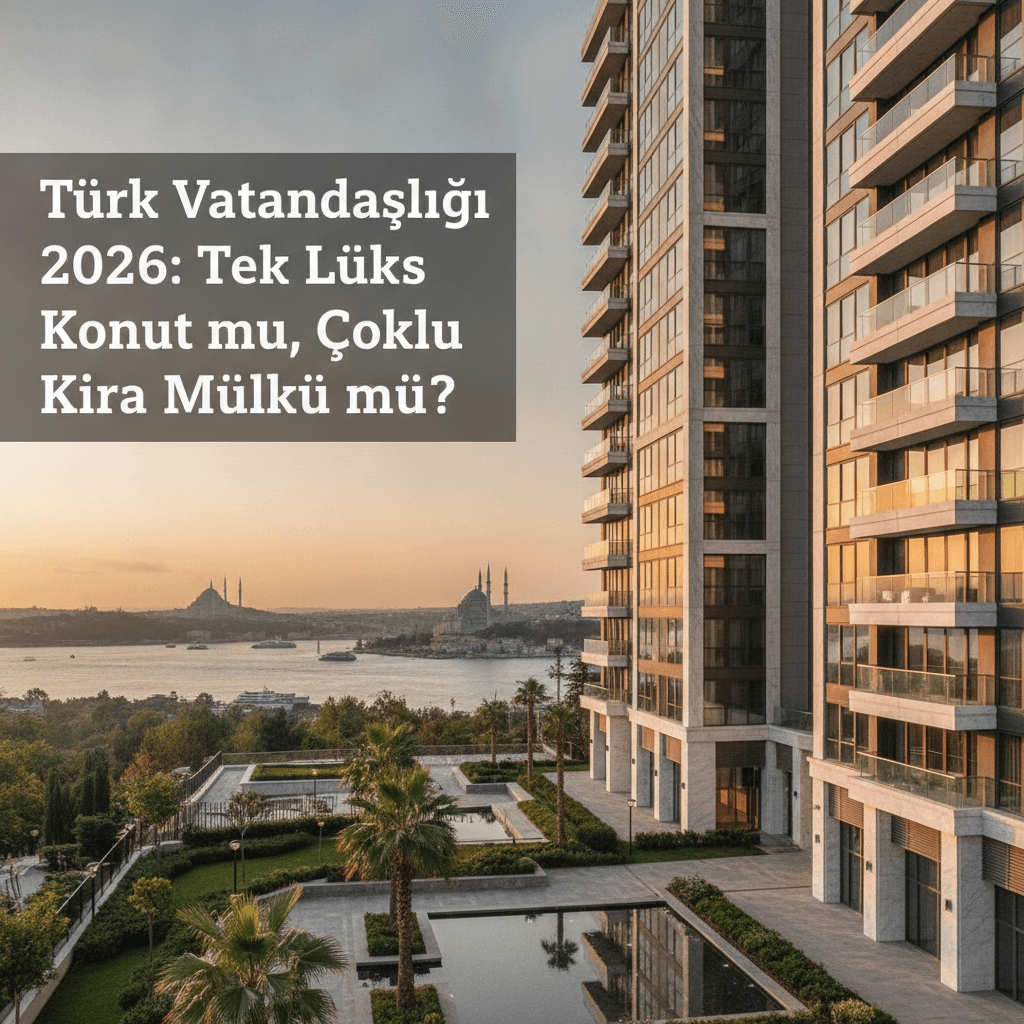 Turkish Citizenship 2026: Single Luxury Home or Multiple Rental Properties?