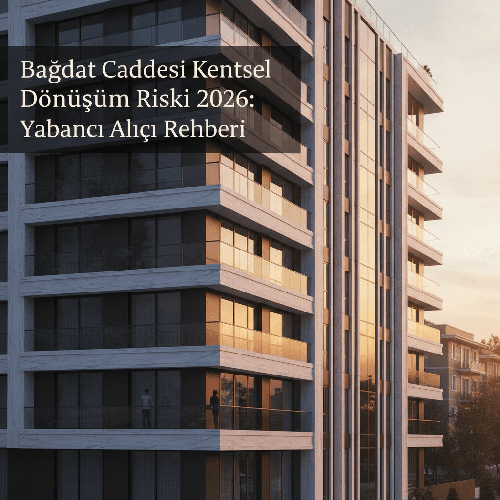 Bağdat Caddesi Kentsel Dönüşüm Riski 2026: Yabancı Alıcı Rehberi