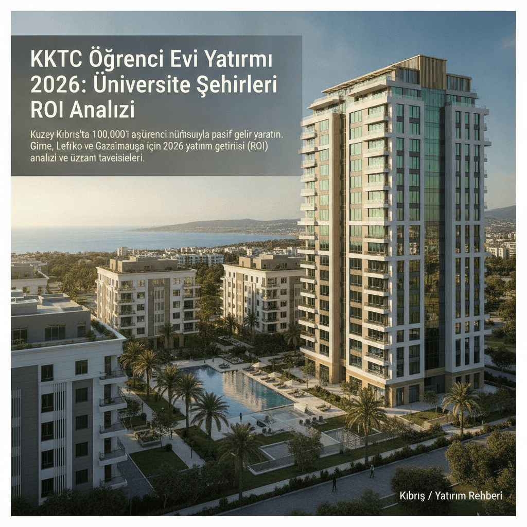KKTC Öğrenci Evi Yatırımı 2026: Üniversite Şehirleri ROI Analizi