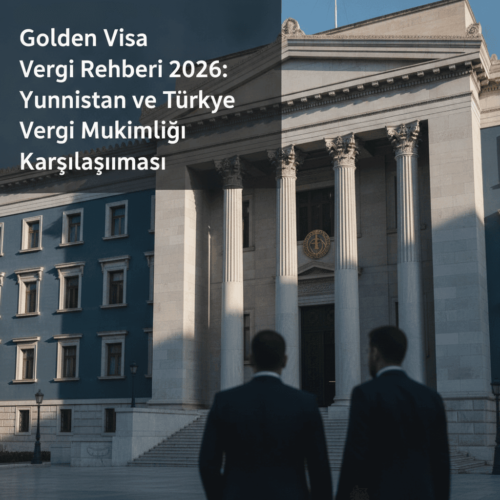 Golden Visa Vergi Rehberi 2026: Yunanistan ve Türkiye Vergi Mukimliği Karşılaştırması